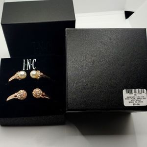 INC International Concepts Gold-Tone Hinge Bangle